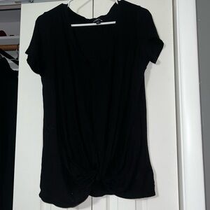 Express knotted tee